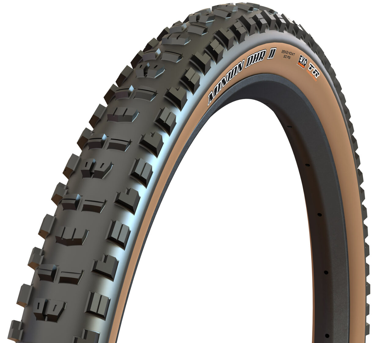 LLANTA MAXXIS MINION DHR II EXO TLR 27.5X2.40 TANWALL