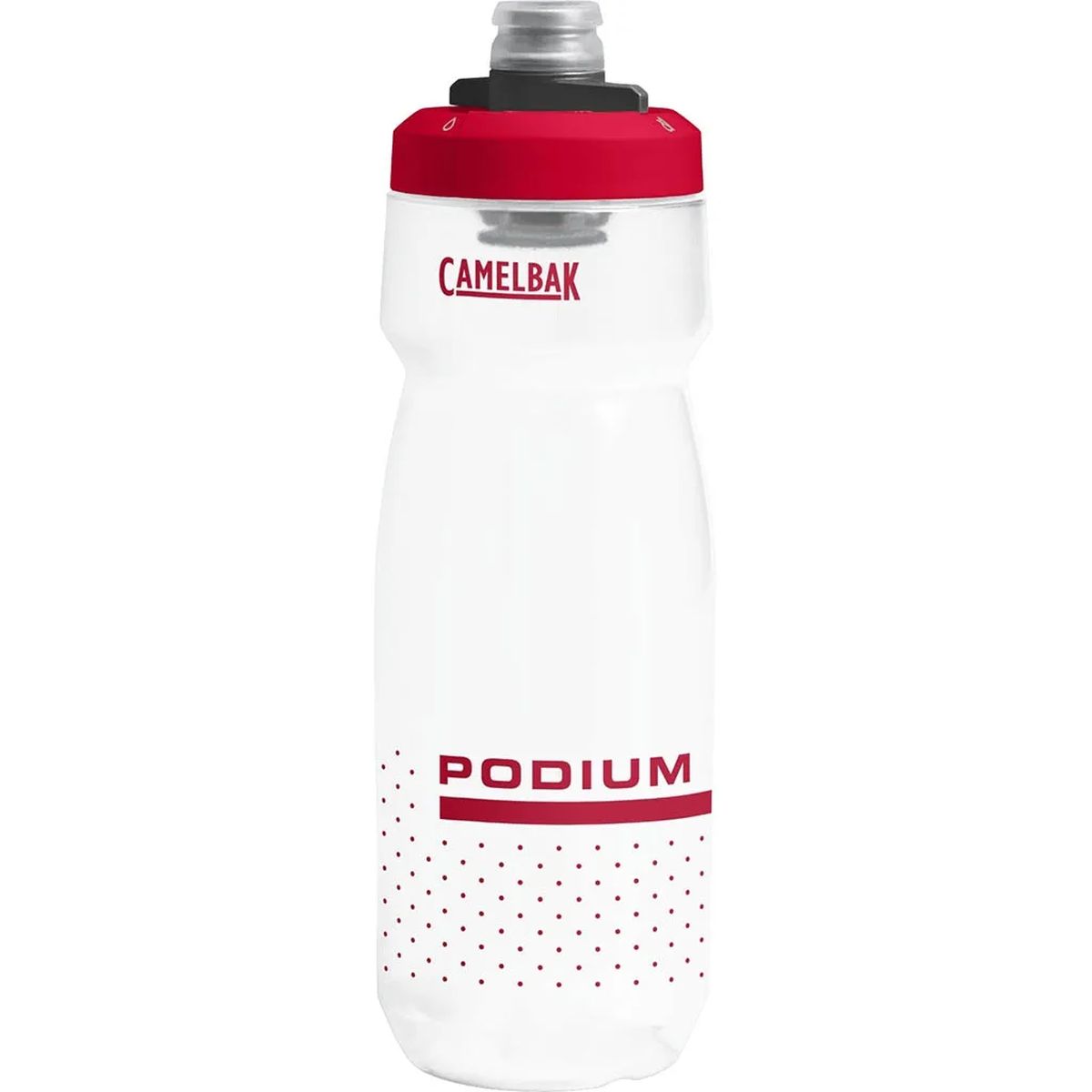 ANFORA CAMELBAK PODIUM  620 ML COLOR  TRANSPARENTE / ROJO
