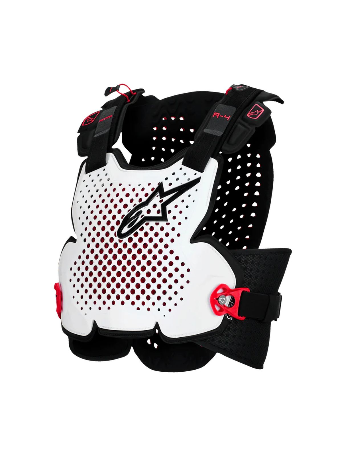 PETO ALPINESTARS A-4  PLASMA TALLA XL/XXL COLOR  BLANCO