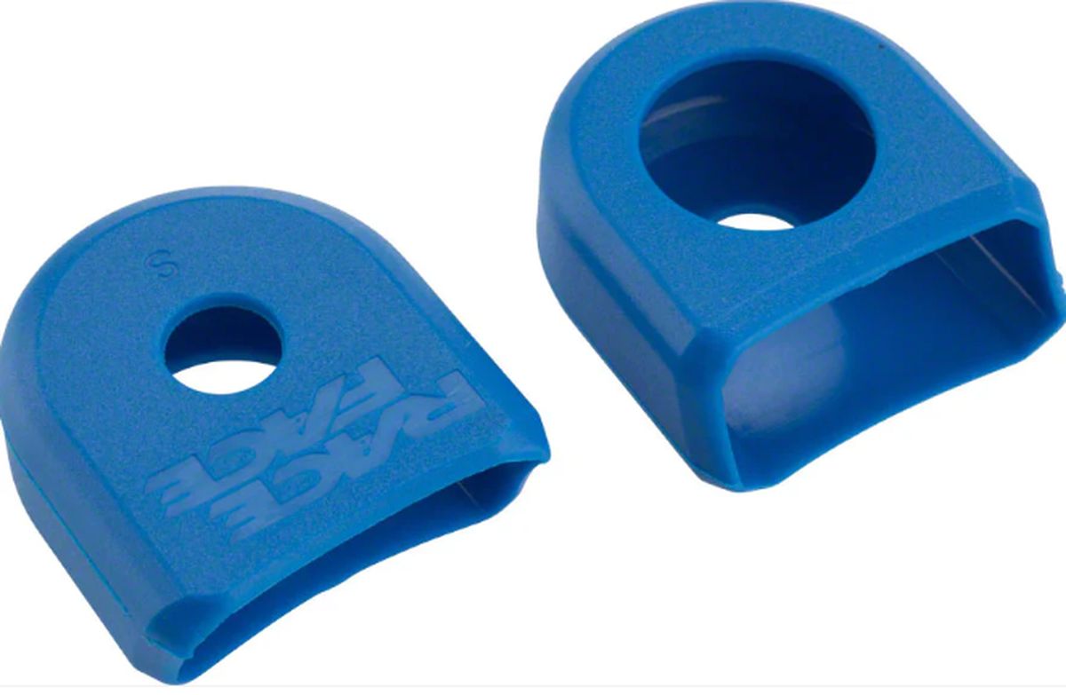 PROTECCIONES RACE FACE  DE BIELAS 2 PIEZAS COLOR  AZUL