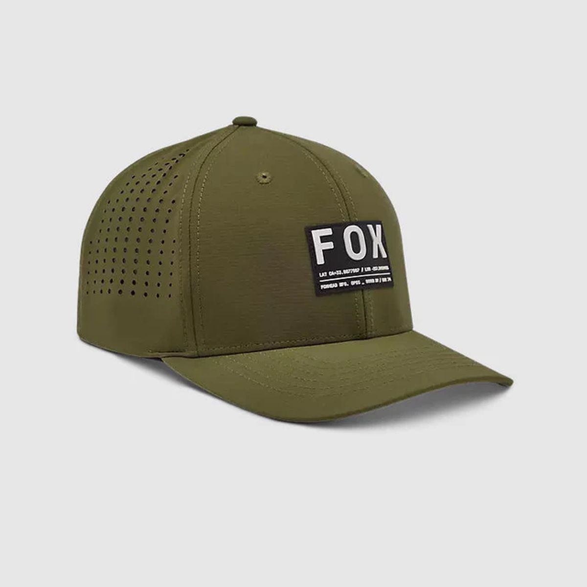 GORRA FOX NON STOP TECH FLEXFIT COLOR VERDE OLIVO TALLA L/XL