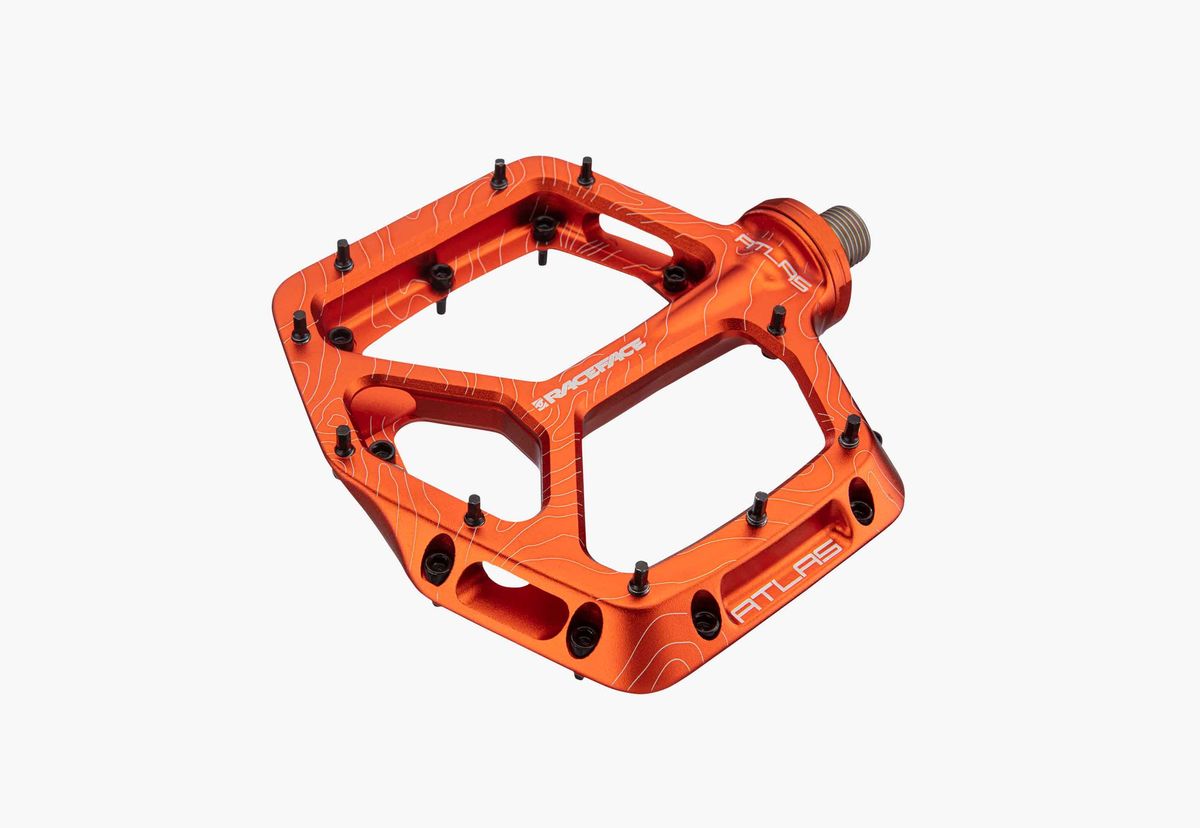 PEDAL RACE FACE ATLAS COLOR NARANJA