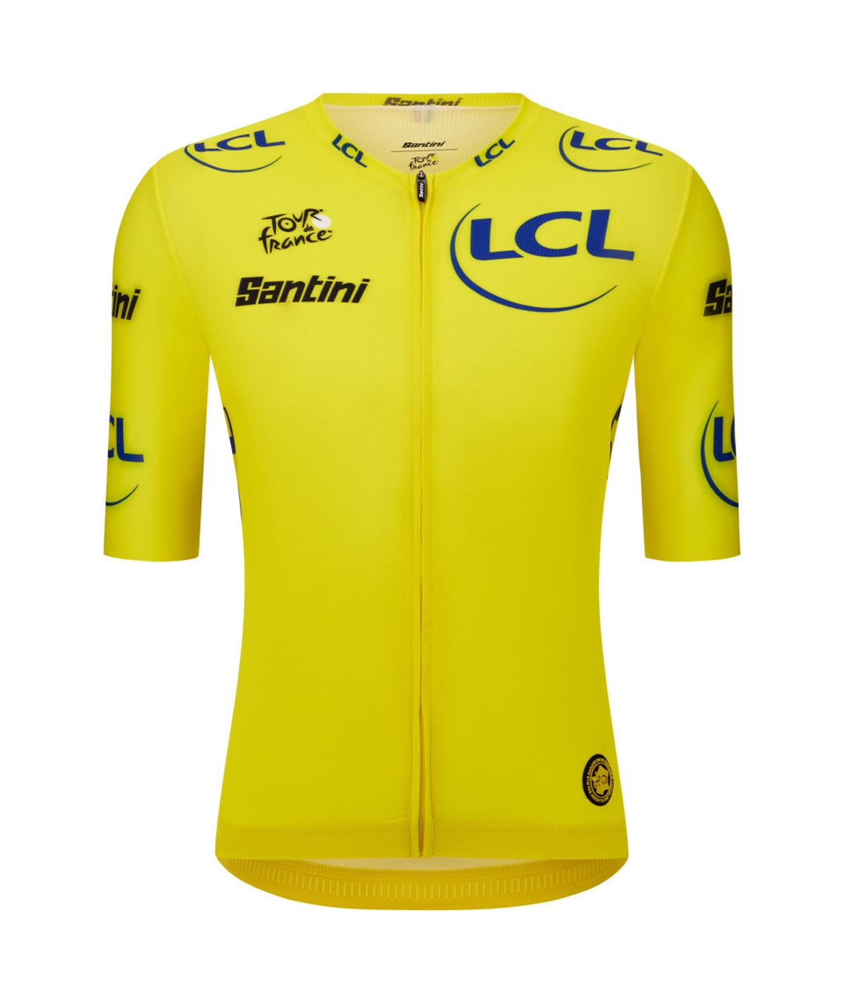 JERSEY SANTINI OFICIAL Tour de Francia Color Amarillo talla L