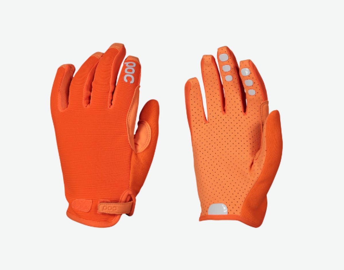 GUANTES POC MODELO RESISTANCE ENDURO COLOR NARANJA TALLA XL