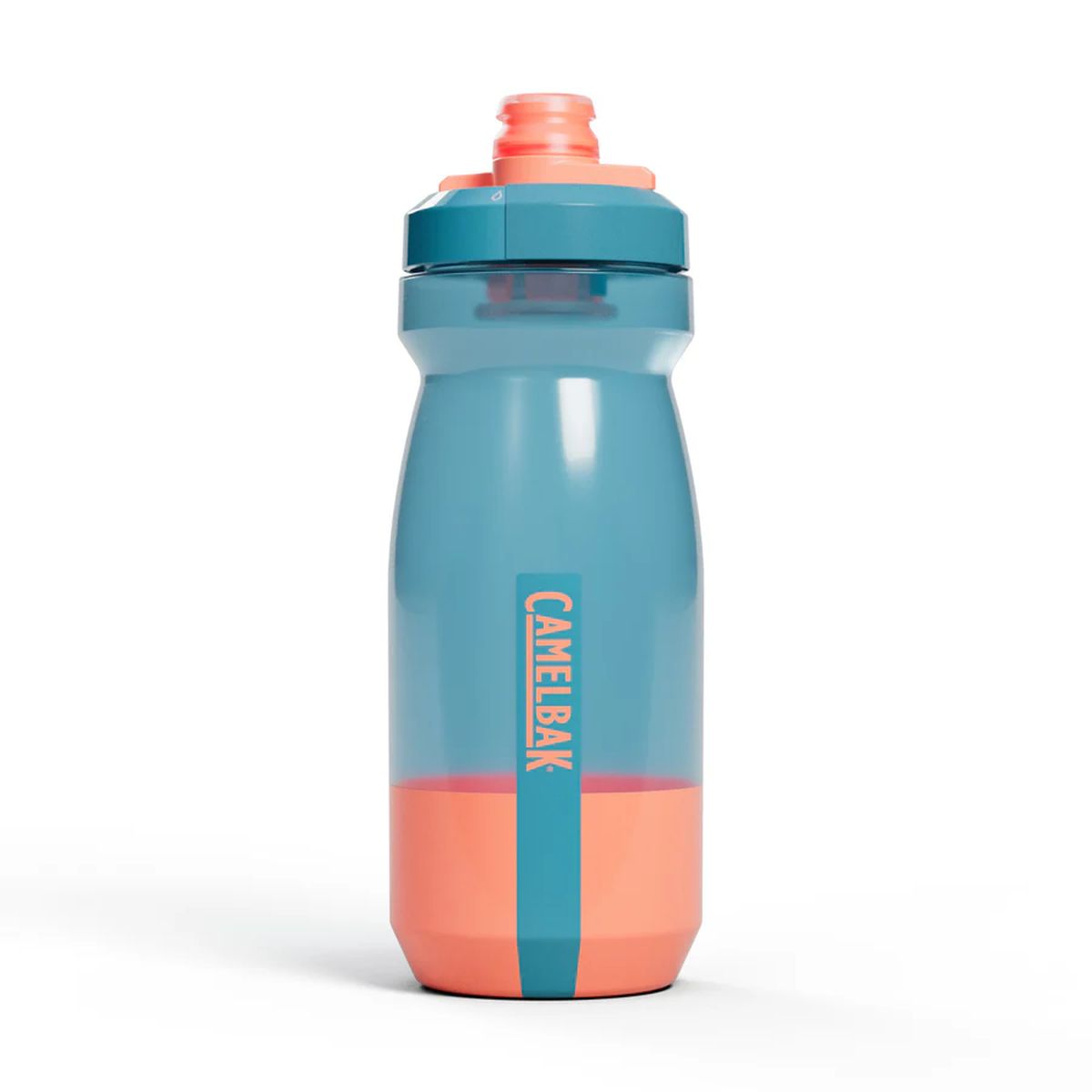  ANFORA CAMELBAK PODIUM  710 ML COLOR AZUL  TRANSPARENTE/SALMON