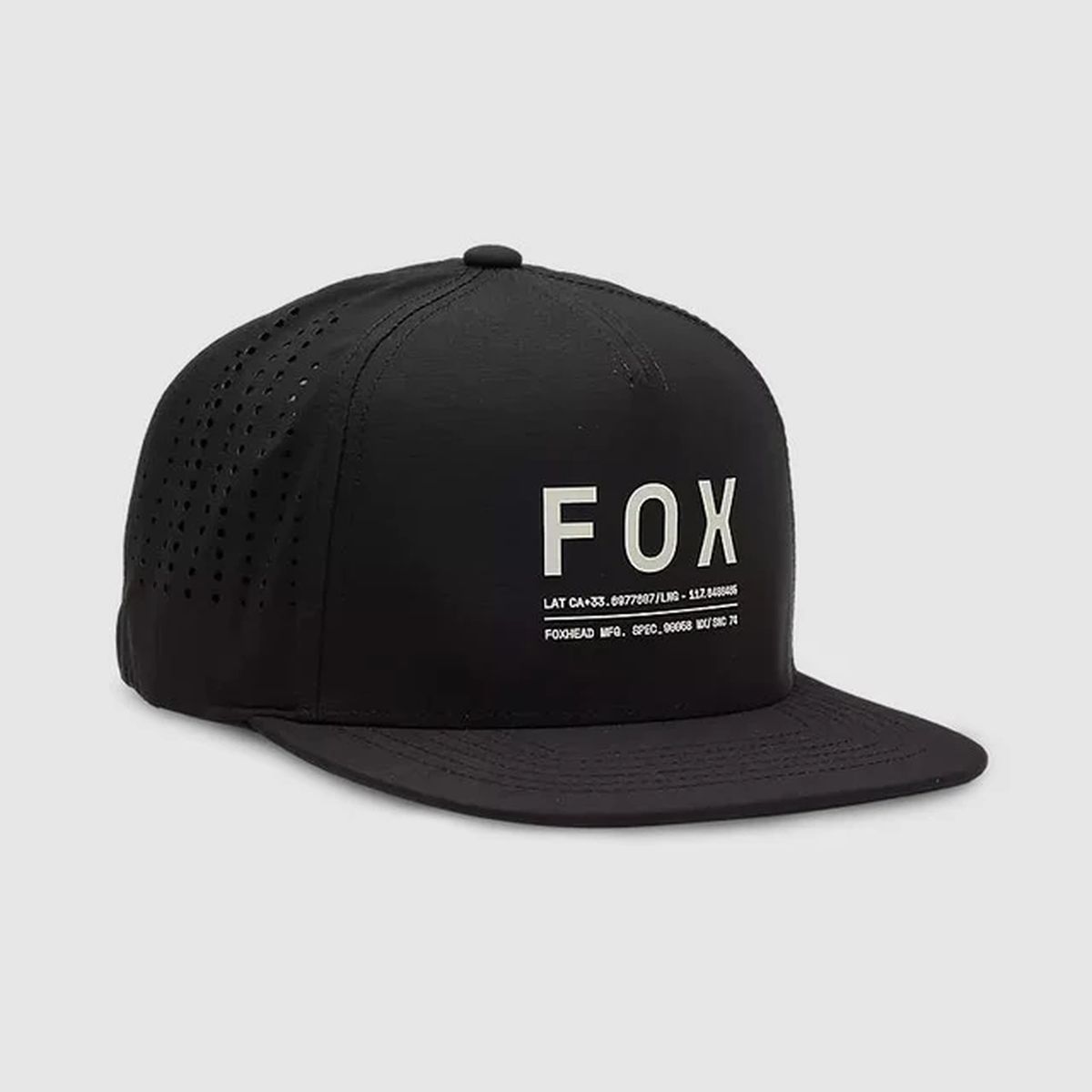 GORRA FOX NON STOP TECH UNITALLA COLOR NEGRO