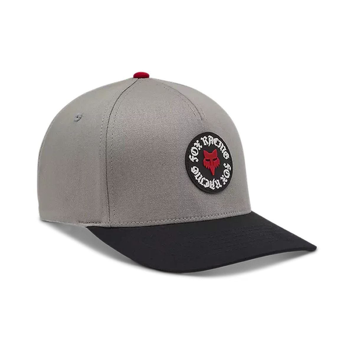 MARINO/ROJO GORRA FOX RACE SPEC FLEXFIT TALLA S/M COLOR GRIS/NEGRO
